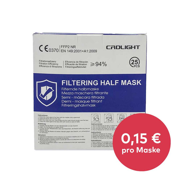 FFP2 Maske CRD Light (25er Packung)